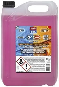 5l krafft Anticongelante Coche Rosa 50% G12++