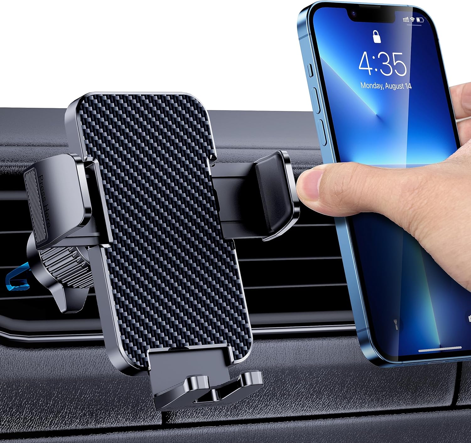 Soporte Movil Coche [Compatible con Fundas Gruesas]